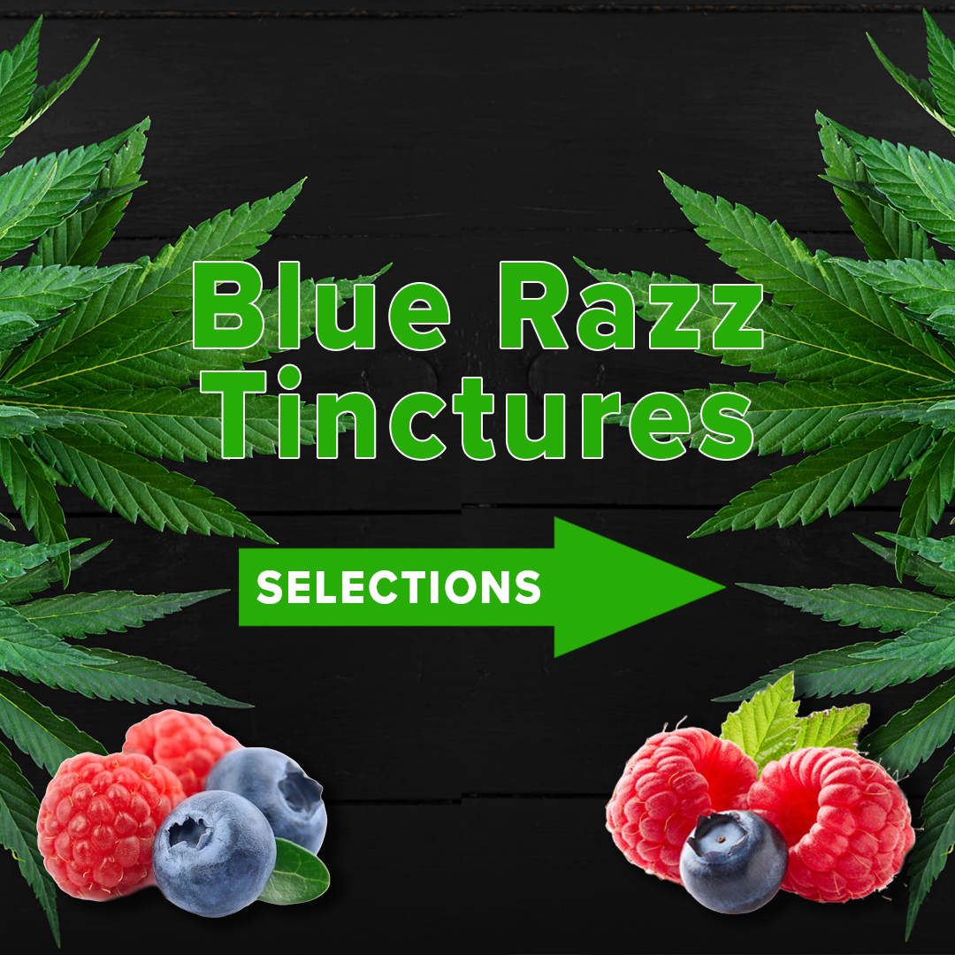 Blue Razz Tincture Header